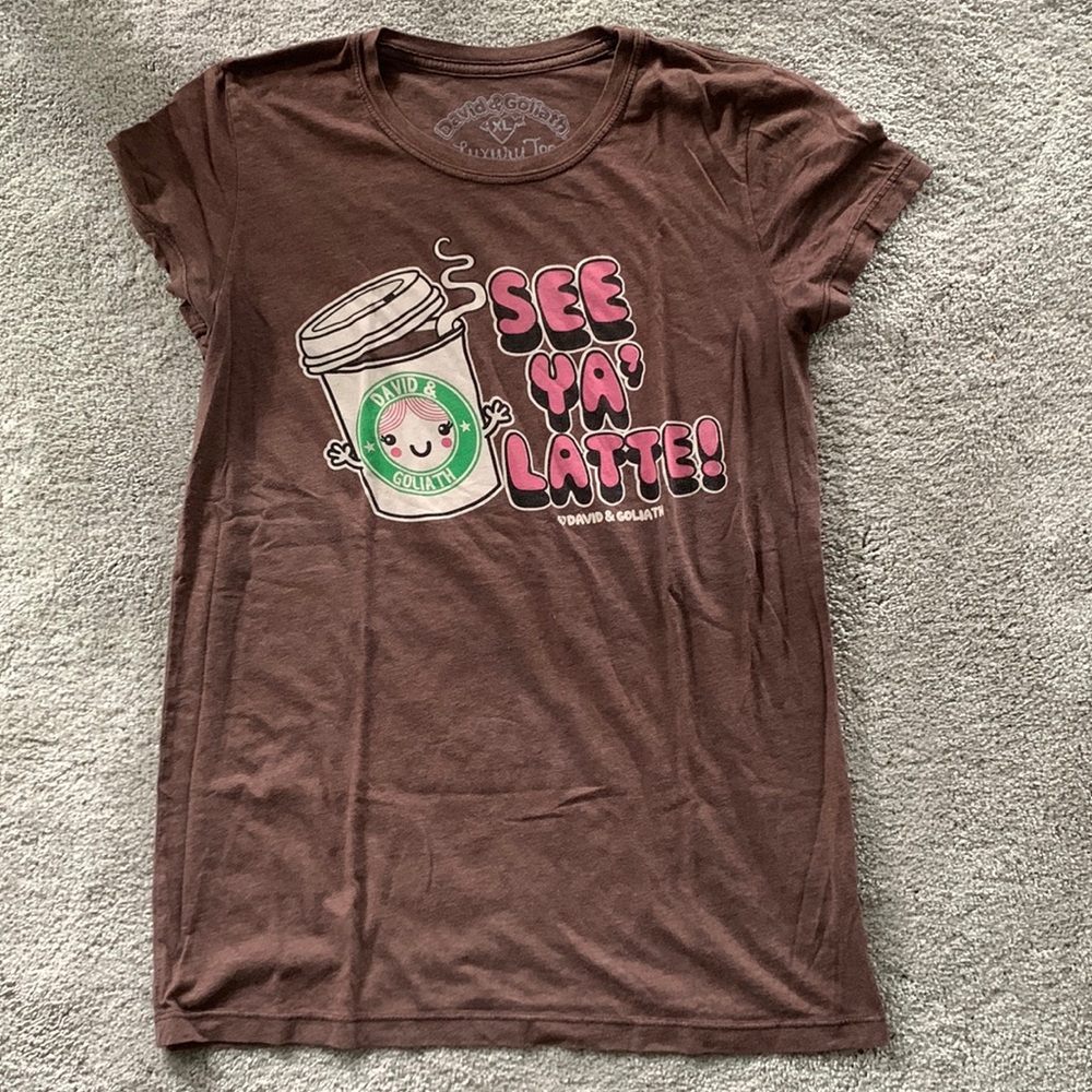 See Ya Latte Graphic T-Shirt